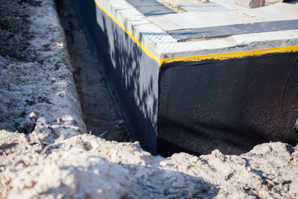 Residential Waterproofing installation at a Dunlap, IL home by SJ Waterproofing Pros